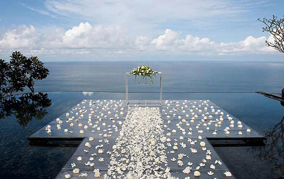 BVLGARI WATER|巴厘岛宝格丽水上婚礼|巴厘岛婚礼|海外婚礼|蜜月时光